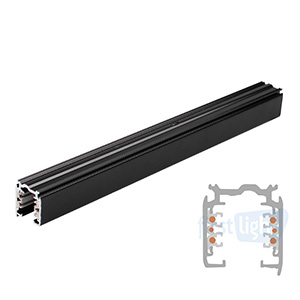 Nordic Global Trac Pulse 3 Phasen Dali Aufbauschiene schwarz